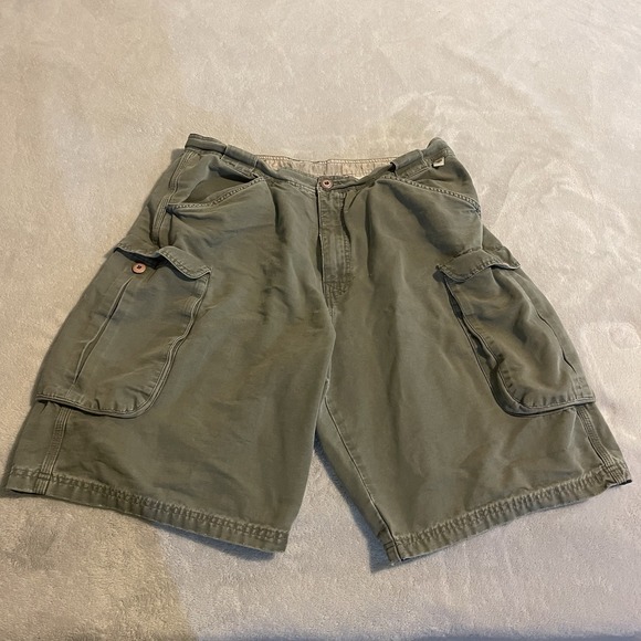 Other - Vintage MCD Shorts Men 36 Green Cargo Outdoors Workwear Hiking High Rise Casual